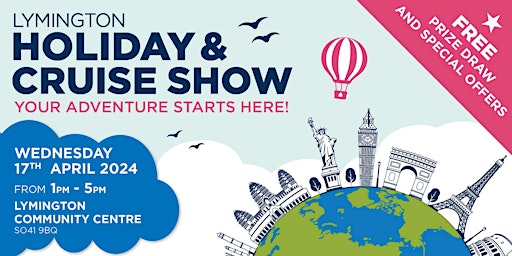 Imagem principal do evento Lymington Holiday& Cruise Show