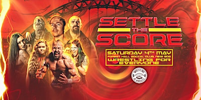 Primaire afbeelding van Wrestling In Newcastle Presents Settle The Score