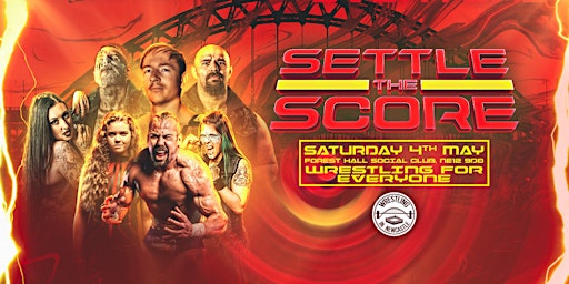 Wrestling In Newcastle Presents Settle The Score primary image