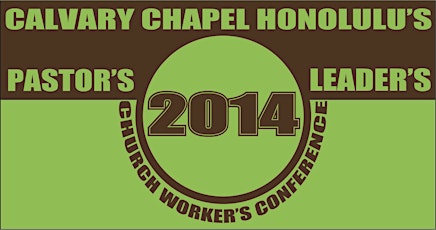 2014 Pastor's, Leader's & Church Worker's Conference primary image