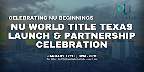 Celebrating Nu Beginnings: NWT Texas Launch & Partnership Celebration primary image