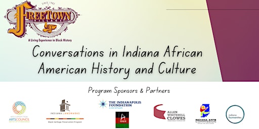 Hauptbild für Conversations In Indiana African American History & Culture 2/15/2024