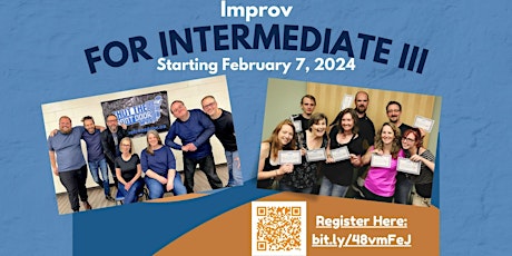 Improv for Intermediate III - facilitated by Shut the Front Door Improv primary image