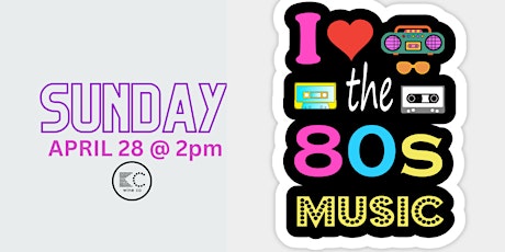 FREE music bingo: 80s bingo