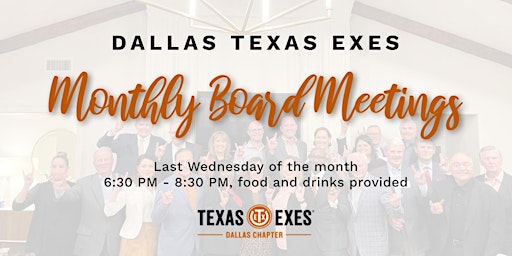 Dallas Chapter Board Meeting  primärbild