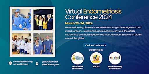 2024 Virtual Endometriosis Conference | 11th Annual Worldwide EndoMarch primary image