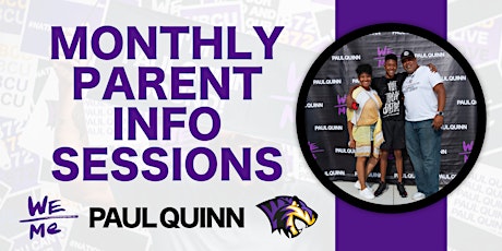 Immagine principale di Parent Info Session #1- President's Welcome to the Quinnite Nation 