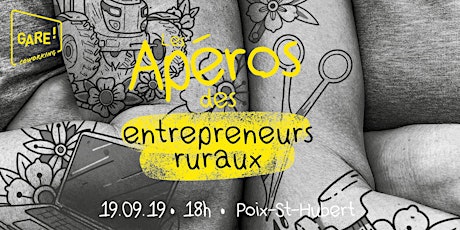 Primaire afbeelding van Les Apéros des Entrepreneurs Ruraux - #1 Mystère au Coworking GARE!