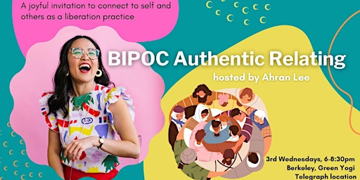 Imagem principal do evento BIPOC Authentic Relating Games Night with Ahran Lee