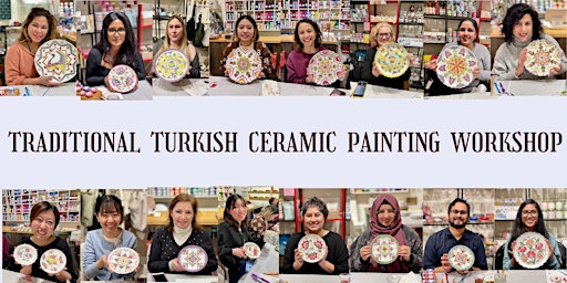 Imagem principal do evento Traditional Turkish Ceramic Painting Workshop