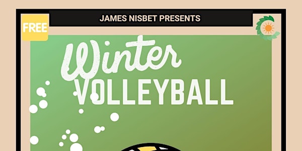 Saturday Volleyball @ James Nisbet- Winter 24
