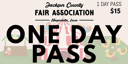 2024 Jackson County Iowa One Day Pass  primärbild