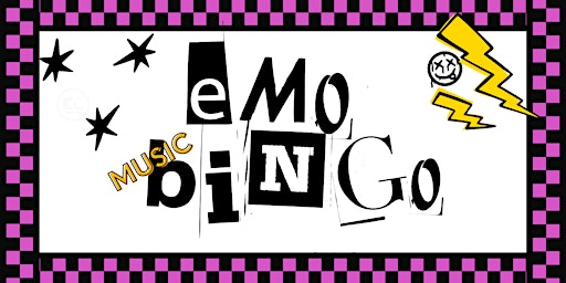 Imagem principal de FREE music bingo: EMO/ punk music