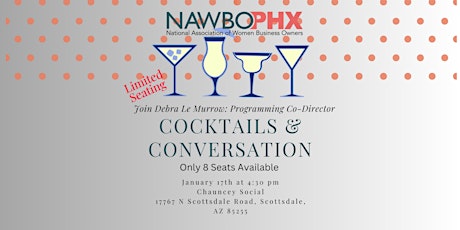 Hauptbild für Cocktails and Conversation (Limited Seating)