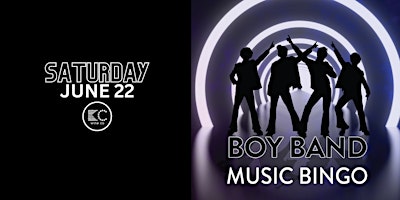 Primaire afbeelding van FREE music bingo: boy bands