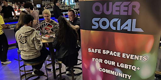 Sober And Socializing: Queer Play: LGBTQ  Game Night  & Social Mixer primary image