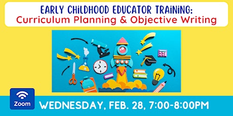 ONLINE - Childcare Training: Curriculum Planning and Objective Writing primary image