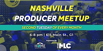 Imagen principal de Nashville Producer Meetup