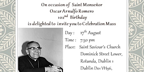 Saint Oscar Romero's Mass primary image