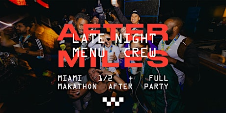 Miami Half + Full Marathon After Party primary image