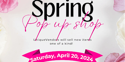 Spring Pop Up Shop! primary image