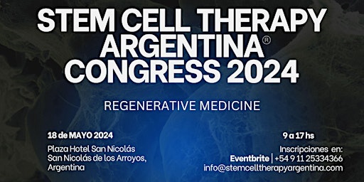Primaire afbeelding van Stem Cell Therapy Argentina Congress 2024