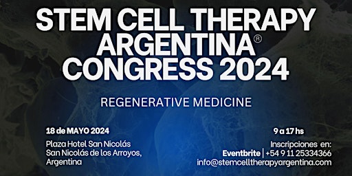 Image principale de Stem Cell Therapy Argentina Congress 2024