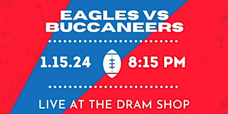 Imagem principal do evento NFL Wild Card Playoff: Eagles vs Buccaneers