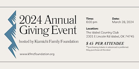 2024 Annual Giving Event