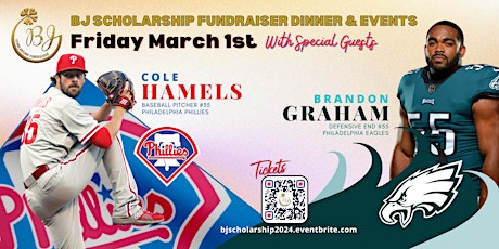 Image principale de 11th Annual BJ Harris Scholarship Fundraiser Dinner & Events