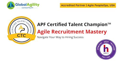 Hauptbild für APF Certified Talent Champion™ (APF CTC™)  | Apr 10-11, 2024