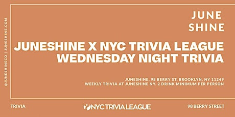 JuneShine Trivia Night