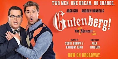 Image principale de Broadway Night at Gutenberg! The Musical!