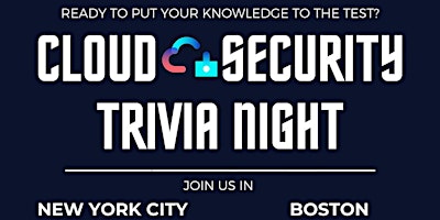 Hauptbild für Cloud Security Trivia Night