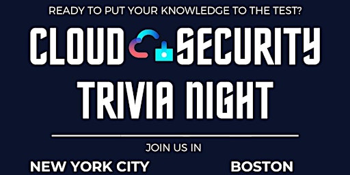 Imagem principal de Cloud Security Trivia Night