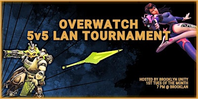 Imagem principal do evento OVERWATCH 5v5 LAN TOURNAMENT