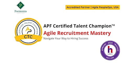 APF Certified Talent Champion™ (APF CTC™) | May 2 - 3, 2024 primary image