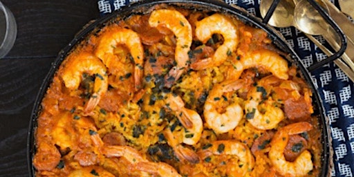 Immagine principale di In-Person Class: Spanish Paella Party(NYC) 