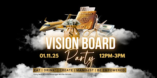Imagem principal do evento Vision Board Party | 2025
