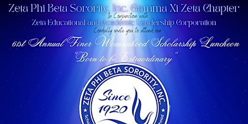 Imagem principal do evento 61st Annual Finer Womanhood Scholarship Luncheon