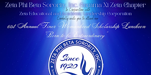 61st Annual Finer Womanhood Scholarship Luncheon