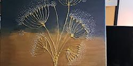 Image principale de Feb. 29th 6 pm-Hot Glue and Acrylics Class-Queen Ann's Lace @ Soule' Studio