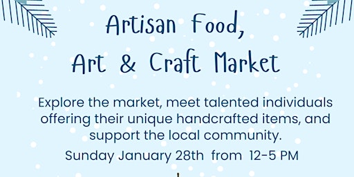 HGB's Sunday Artisan Food & Craft Market 2024 Season