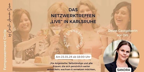 Hauptbild für FEMPOWERMENT CIRCLE | - DAS NETZWERKTREFFEN für Frauen in Karlsruhe