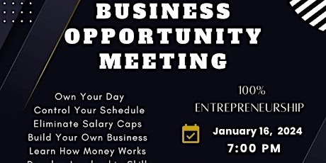 Business Opportunity Meeting