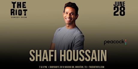 The Riot Comedy Club presents Shafi Hossain (Peacock)