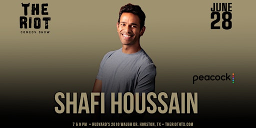 Hauptbild für The Riot Comedy Club presents Shafi Hossain (Peacock)