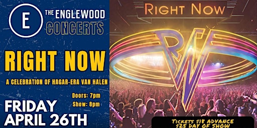 Imagen principal de RIGHT NOW -Hagar-Era Van Halen Tribute