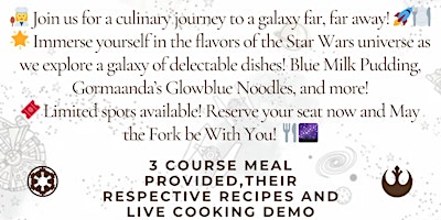 Imagem principal do evento May the Fork Be With You Culinary experience