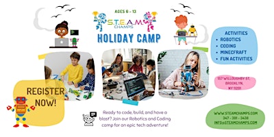 Holiday  Camp at STEAM Champs primary image